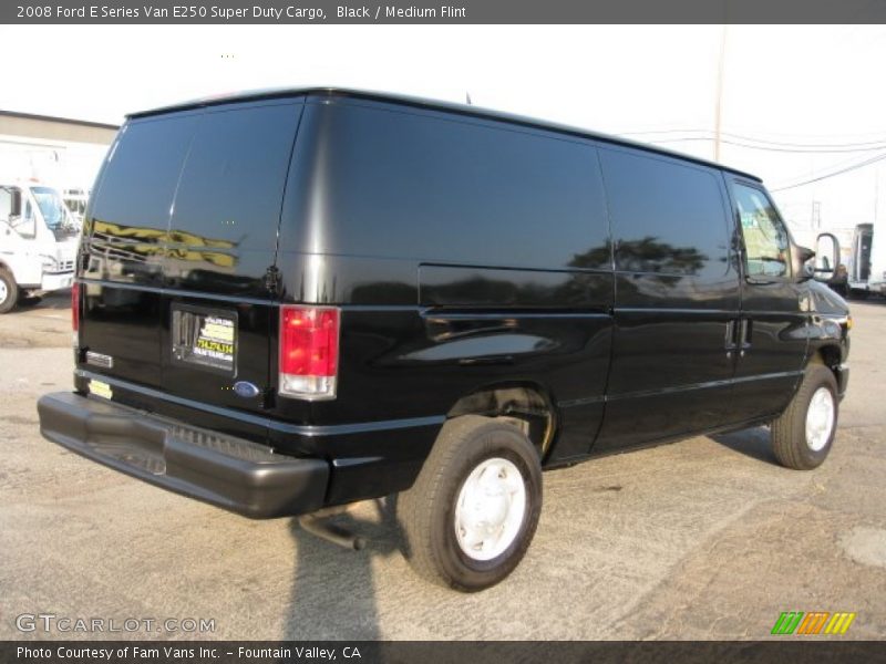 Black / Medium Flint 2008 Ford E Series Van E250 Super Duty Cargo