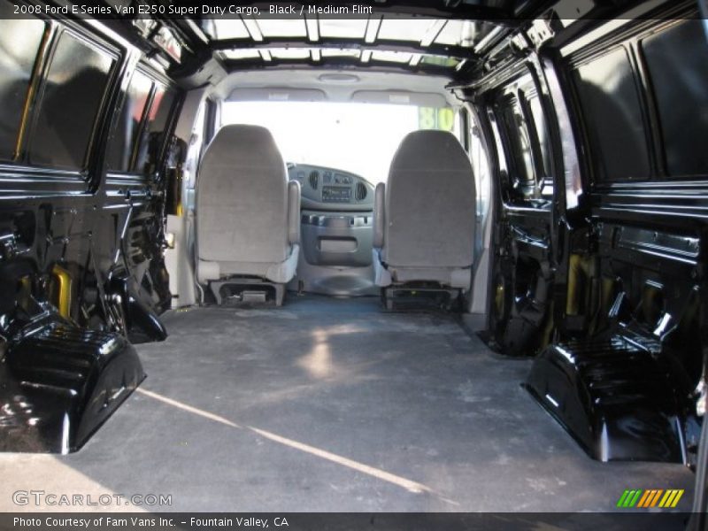 Black / Medium Flint 2008 Ford E Series Van E250 Super Duty Cargo