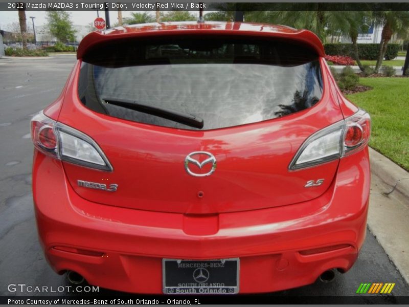 Velocity Red Mica / Black 2012 Mazda MAZDA3 s Touring 5 Door