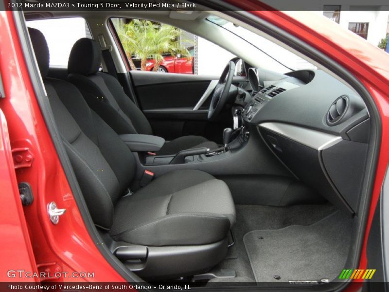 Velocity Red Mica / Black 2012 Mazda MAZDA3 s Touring 5 Door