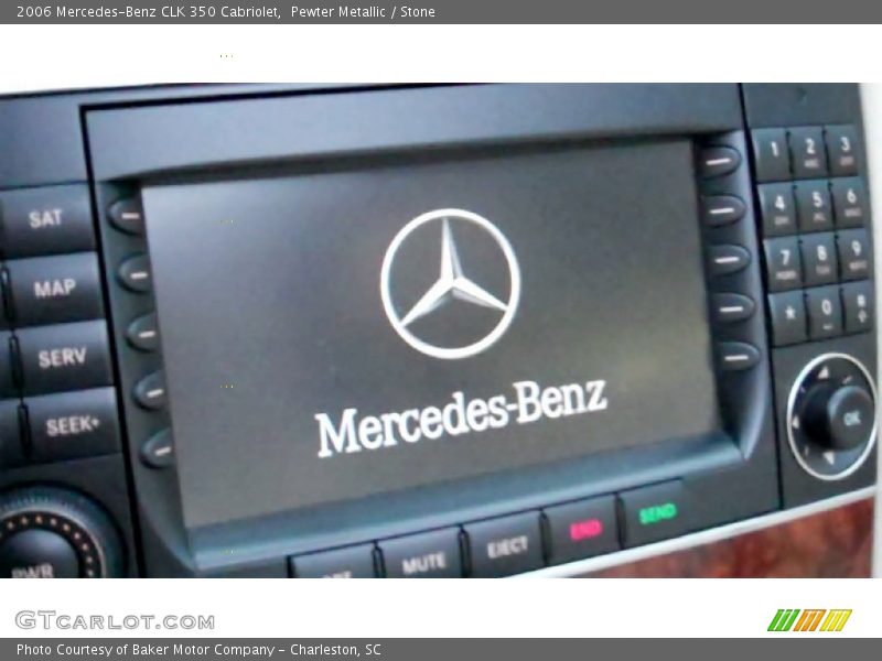Pewter Metallic / Stone 2006 Mercedes-Benz CLK 350 Cabriolet