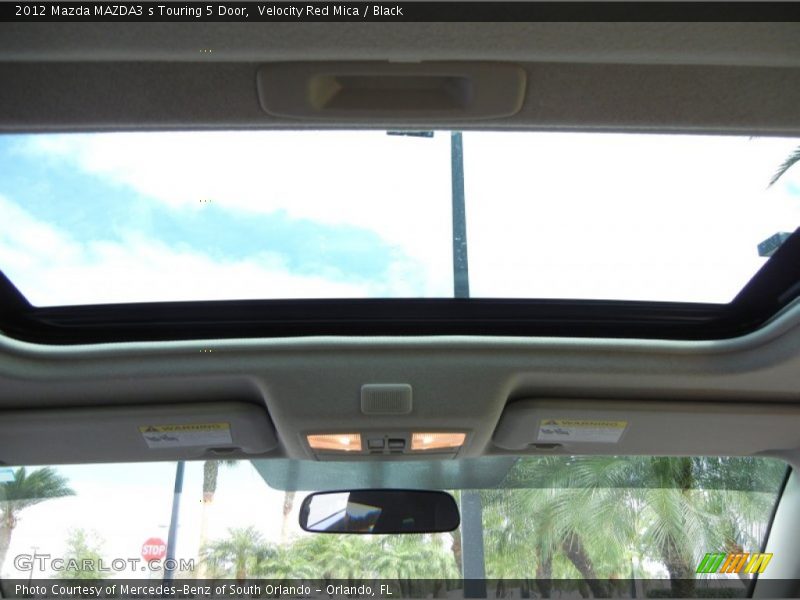 Velocity Red Mica / Black 2012 Mazda MAZDA3 s Touring 5 Door