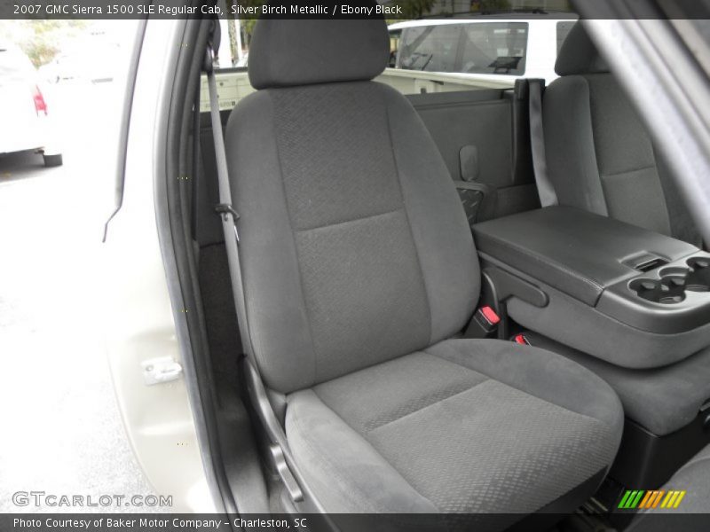 Front Seat of 2007 Sierra 1500 SLE Regular Cab