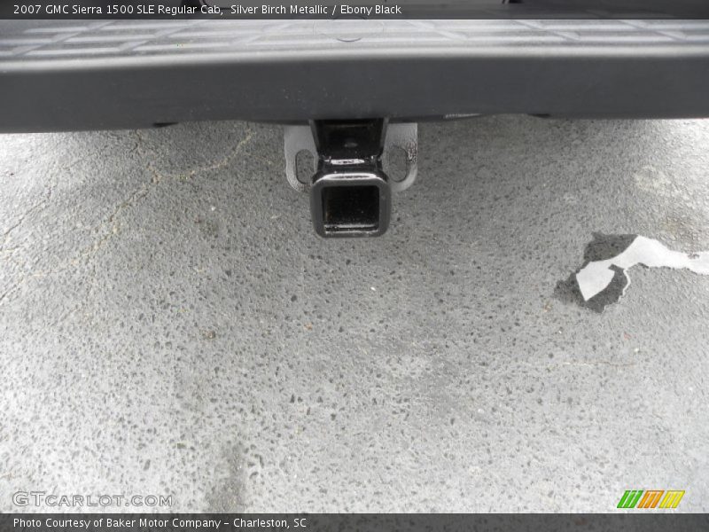 Silver Birch Metallic / Ebony Black 2007 GMC Sierra 1500 SLE Regular Cab