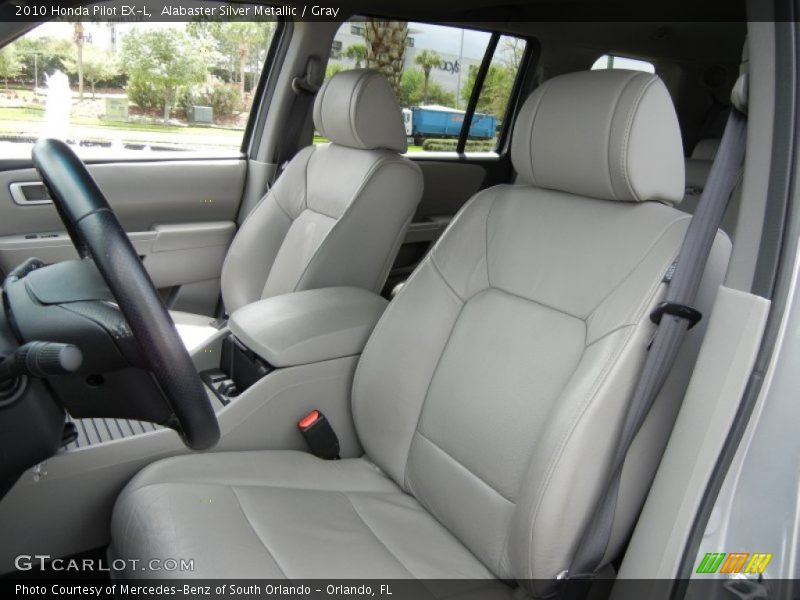  2010 Pilot EX-L Gray Interior