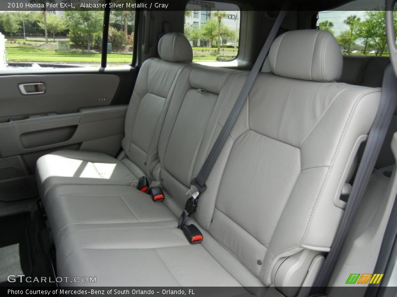  2010 Pilot EX-L Gray Interior