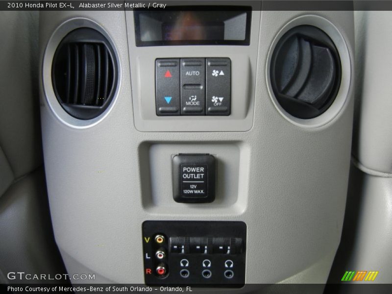 Controls of 2010 Pilot EX-L