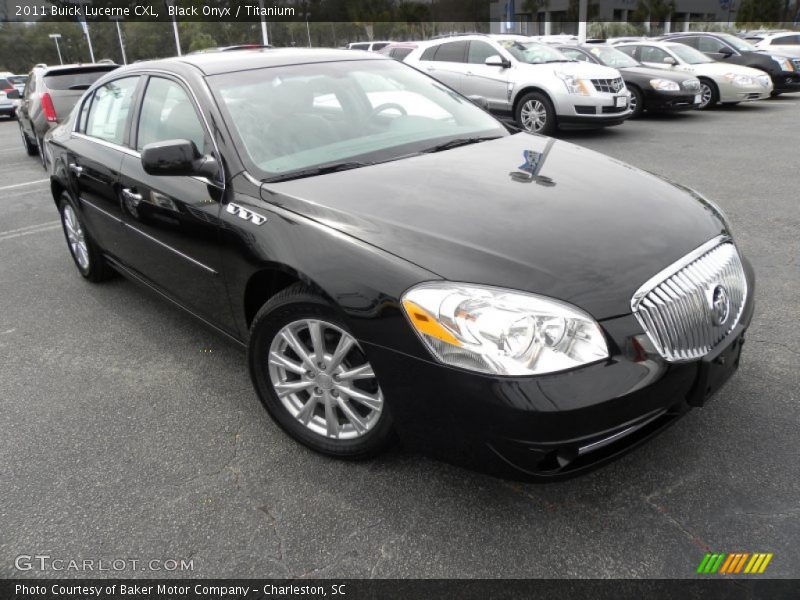 Black Onyx / Titanium 2011 Buick Lucerne CXL