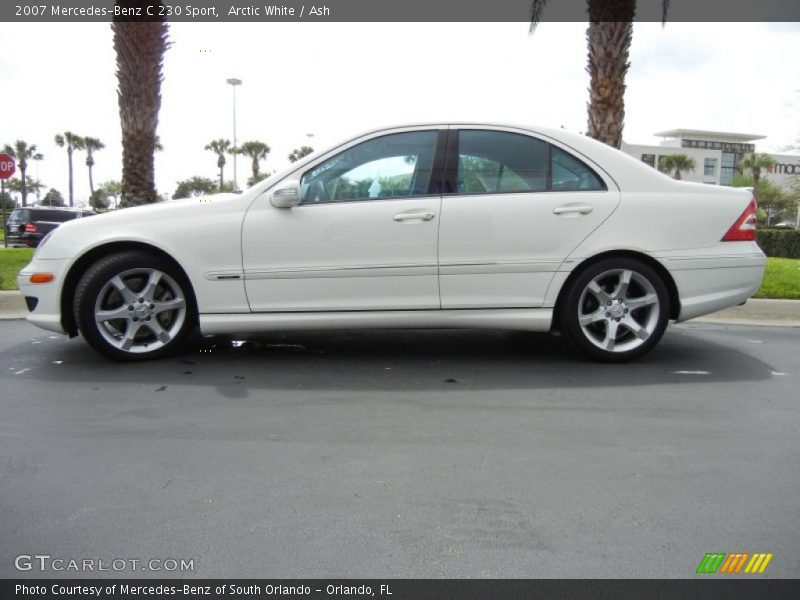  2007 C 230 Sport Arctic White