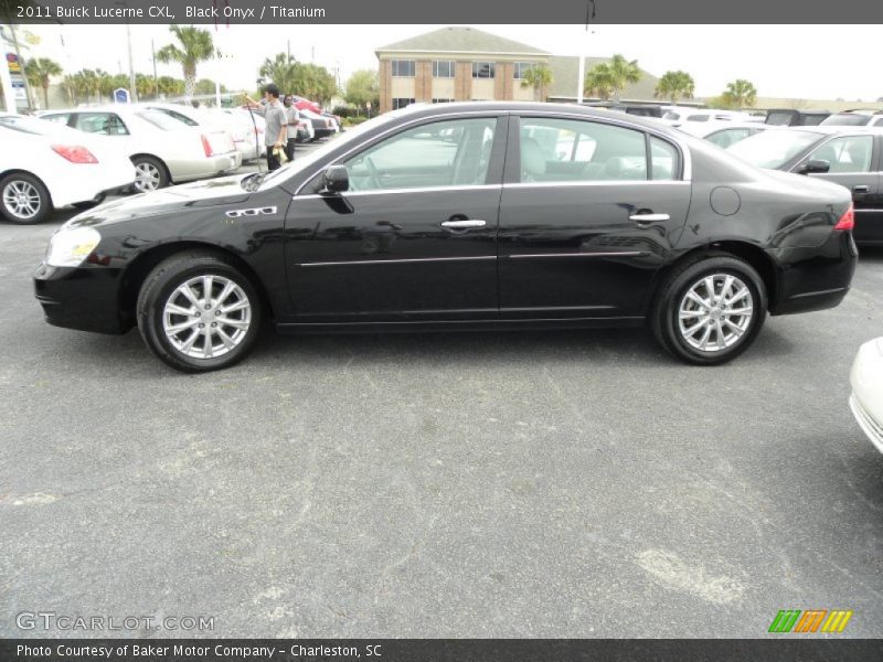 Black Onyx / Titanium 2011 Buick Lucerne CXL