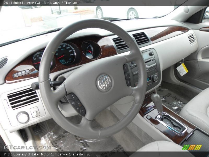 Black Onyx / Titanium 2011 Buick Lucerne CXL
