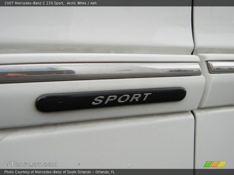  2007 C 230 Sport Logo