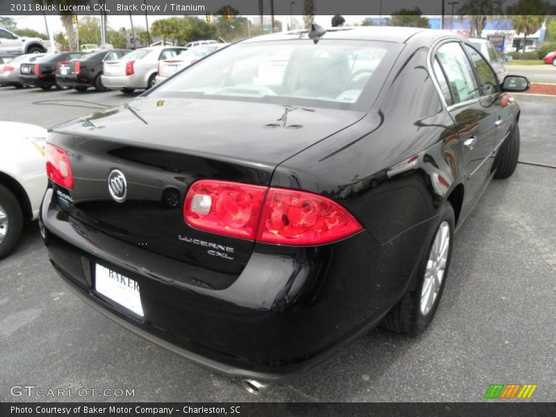 Black Onyx / Titanium 2011 Buick Lucerne CXL