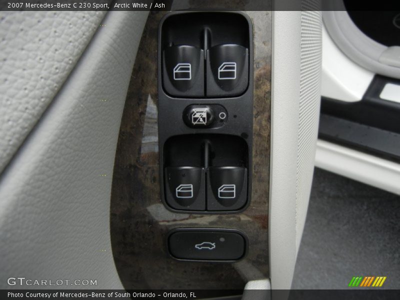 Controls of 2007 C 230 Sport