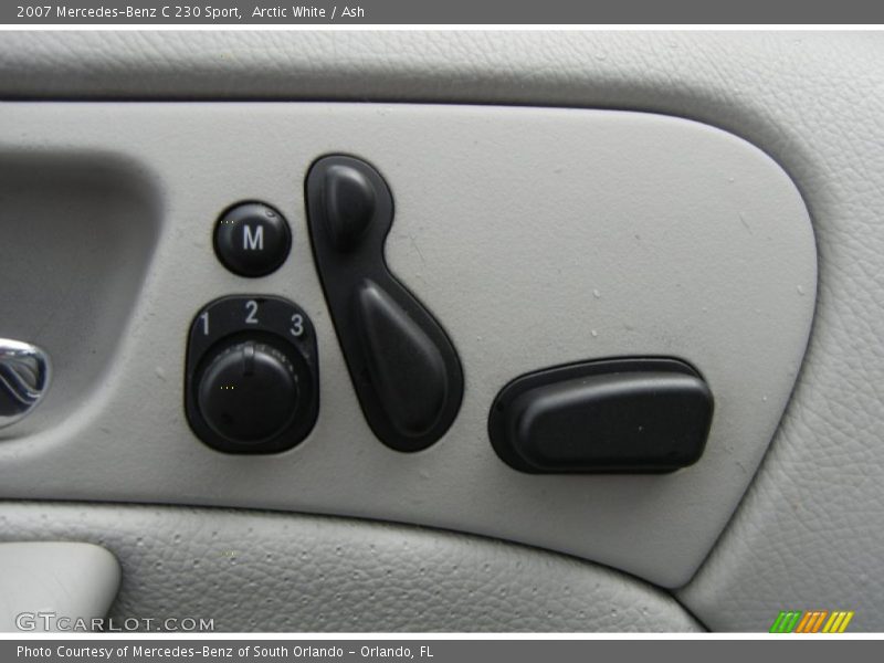 Controls of 2007 C 230 Sport