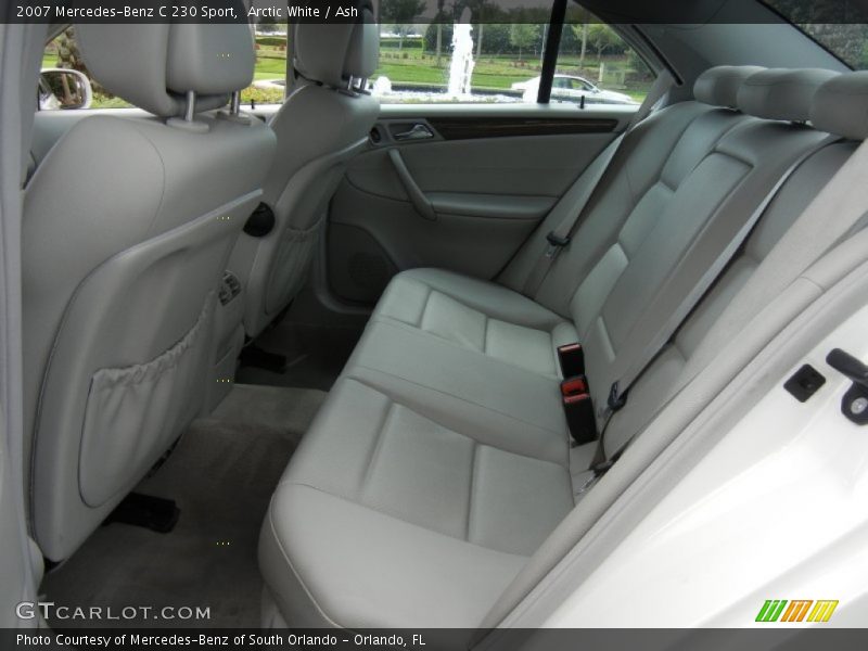  2007 C 230 Sport Ash Interior