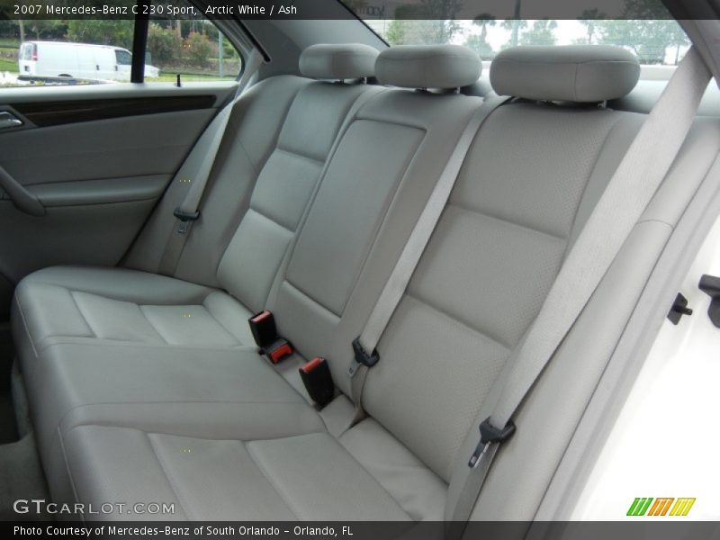  2007 C 230 Sport Ash Interior