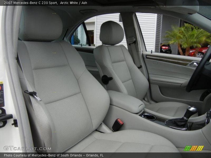  2007 C 230 Sport Ash Interior