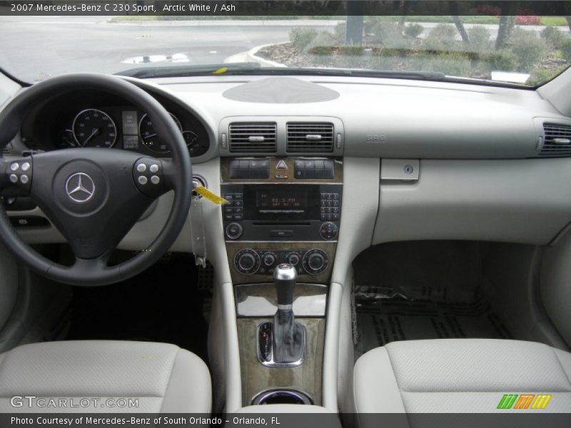 Arctic White / Ash 2007 Mercedes-Benz C 230 Sport