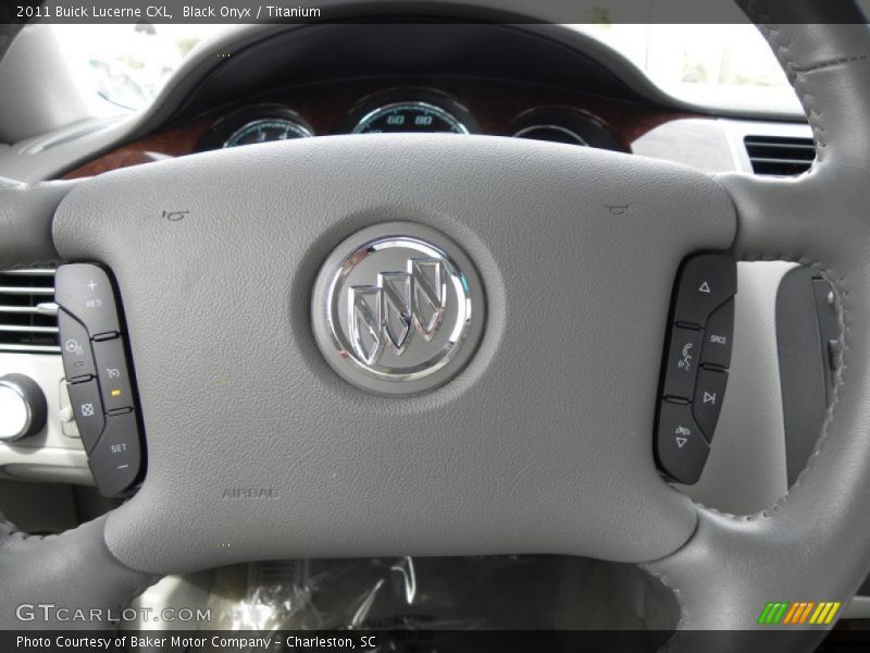 Black Onyx / Titanium 2011 Buick Lucerne CXL