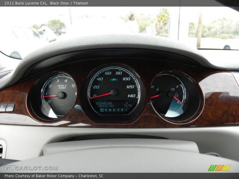 Black Onyx / Titanium 2011 Buick Lucerne CXL