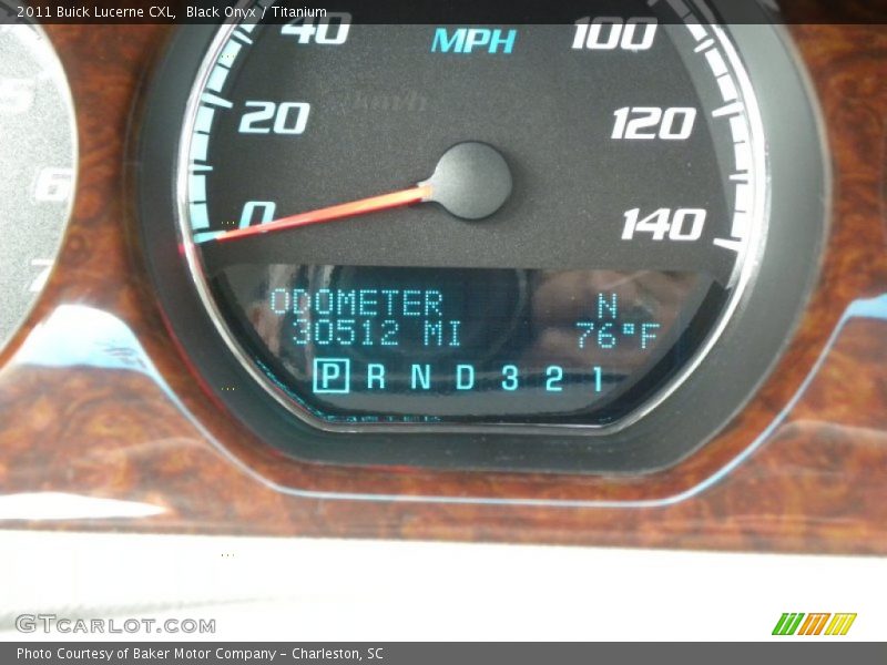 Black Onyx / Titanium 2011 Buick Lucerne CXL