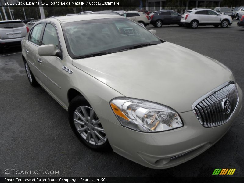Sand Beige Metallic / Cocoa/Cashmere 2011 Buick Lucerne CXL