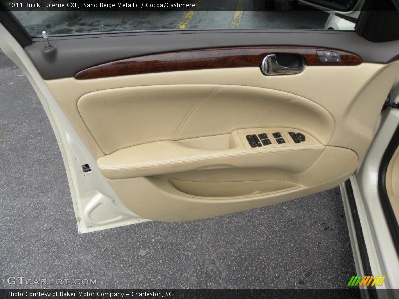 Sand Beige Metallic / Cocoa/Cashmere 2011 Buick Lucerne CXL