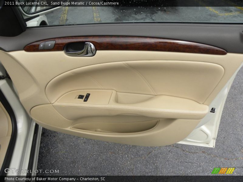 Sand Beige Metallic / Cocoa/Cashmere 2011 Buick Lucerne CXL
