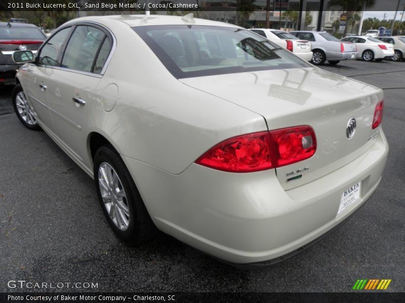 Sand Beige Metallic / Cocoa/Cashmere 2011 Buick Lucerne CXL