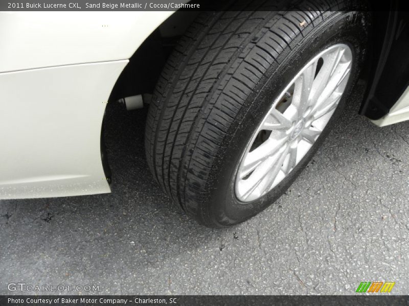 Sand Beige Metallic / Cocoa/Cashmere 2011 Buick Lucerne CXL