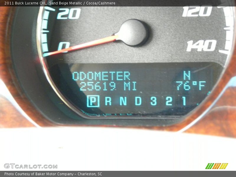 Sand Beige Metallic / Cocoa/Cashmere 2011 Buick Lucerne CXL