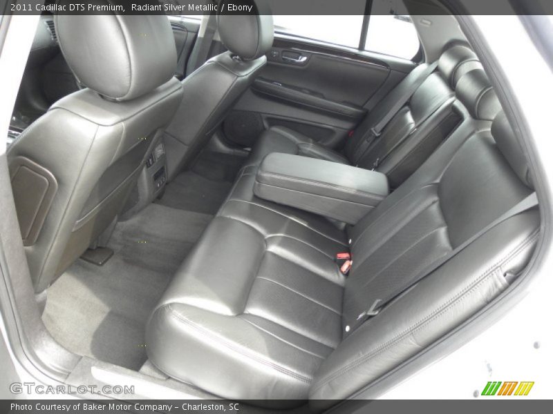 Radiant Silver Metallic / Ebony 2011 Cadillac DTS Premium