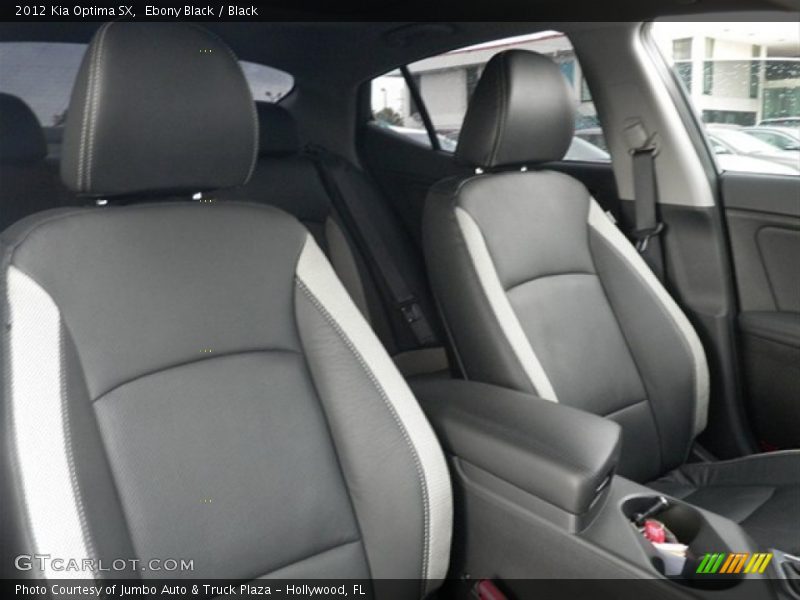 Ebony Black / Black 2012 Kia Optima SX