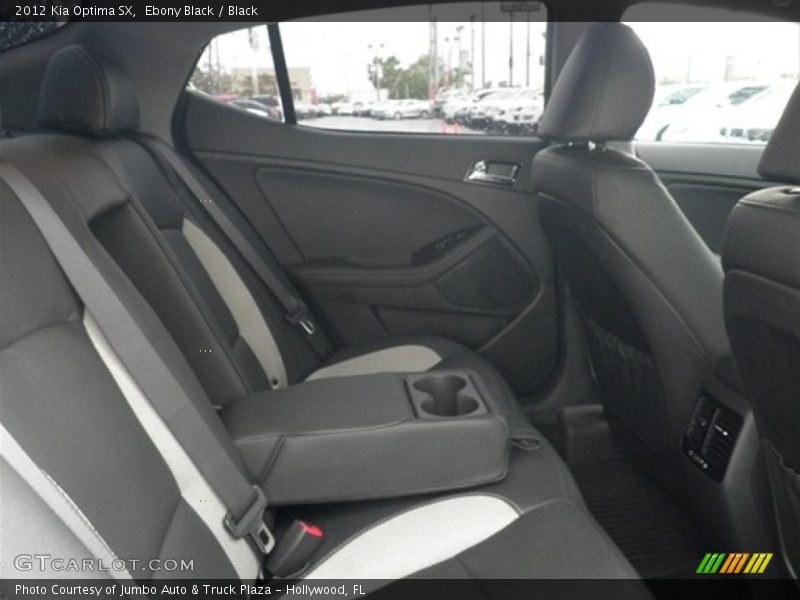 Ebony Black / Black 2012 Kia Optima SX