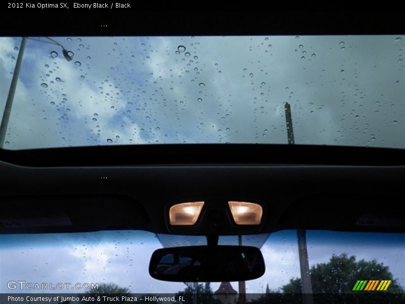 Ebony Black / Black 2012 Kia Optima SX