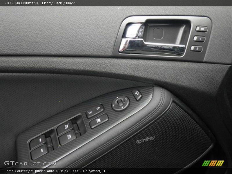 Ebony Black / Black 2012 Kia Optima SX