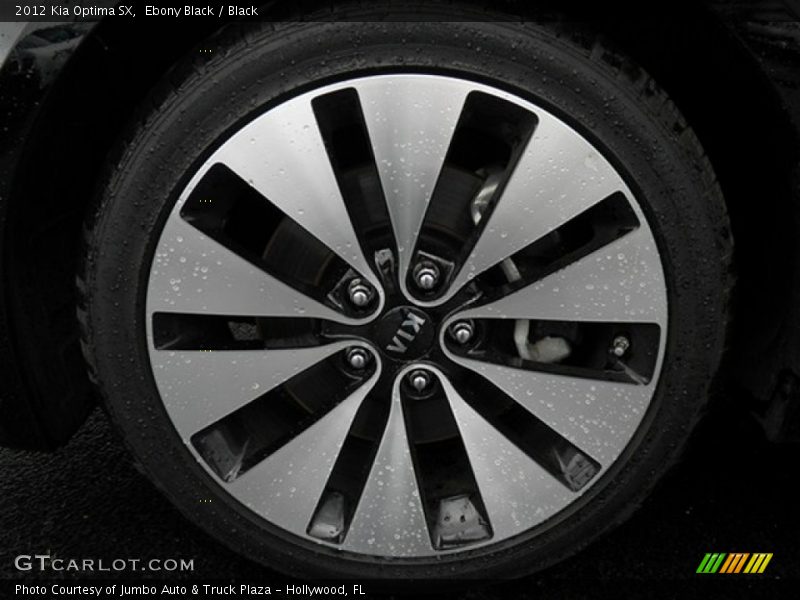 Ebony Black / Black 2012 Kia Optima SX