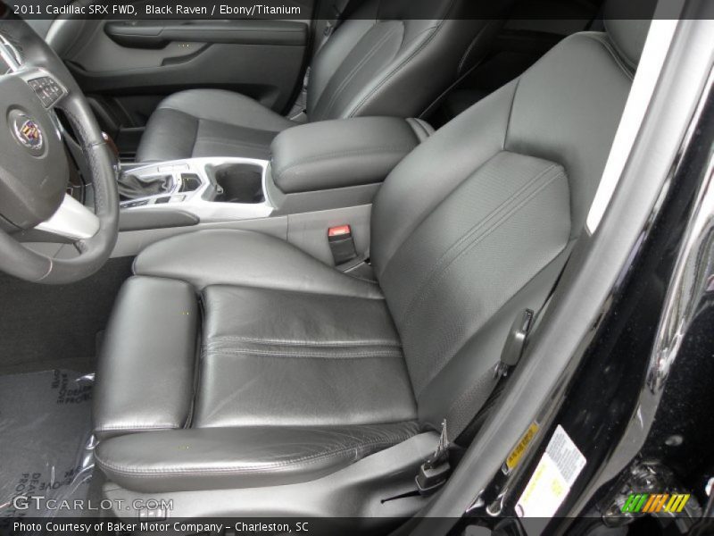 Black Raven / Ebony/Titanium 2011 Cadillac SRX FWD