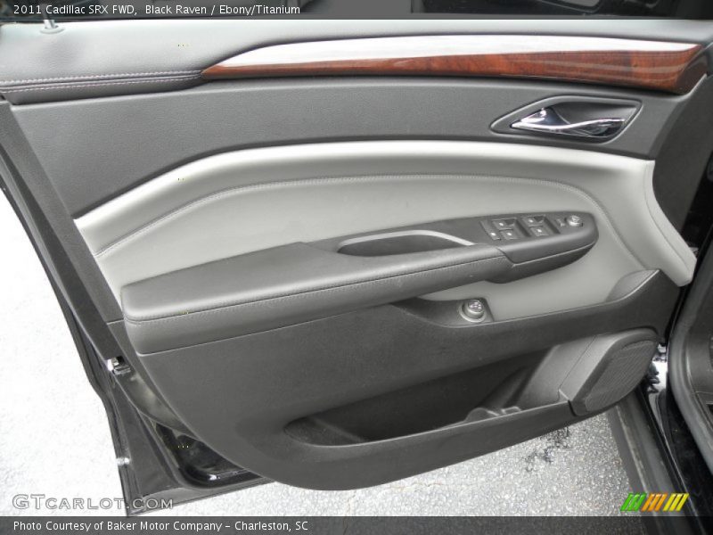 Black Raven / Ebony/Titanium 2011 Cadillac SRX FWD