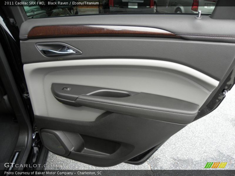 Black Raven / Ebony/Titanium 2011 Cadillac SRX FWD