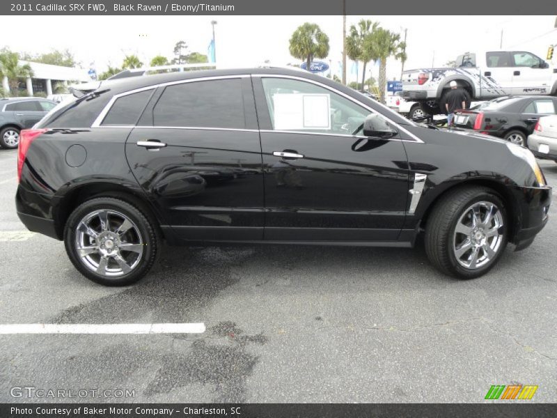 Black Raven / Ebony/Titanium 2011 Cadillac SRX FWD