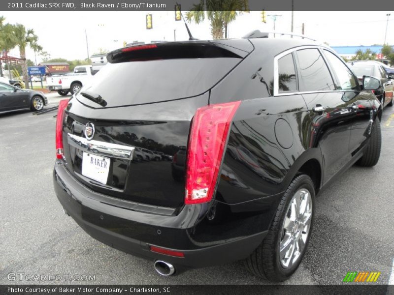 Black Raven / Ebony/Titanium 2011 Cadillac SRX FWD