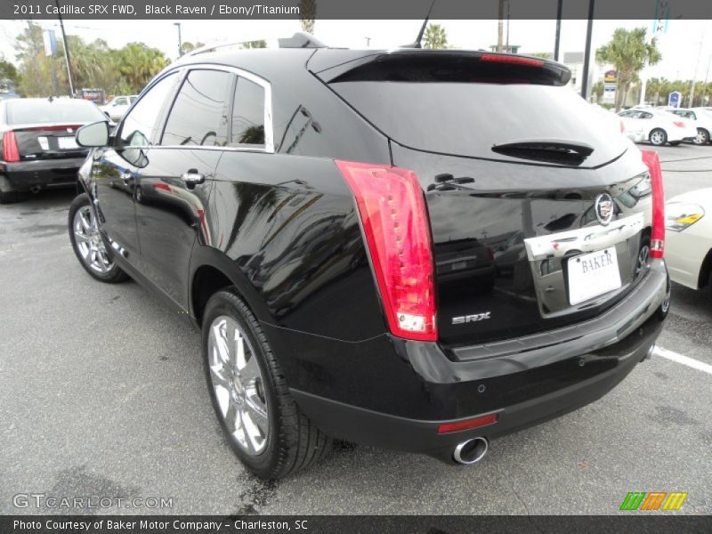 Black Raven / Ebony/Titanium 2011 Cadillac SRX FWD