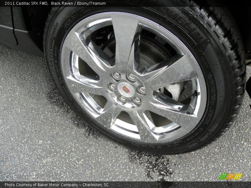 Black Raven / Ebony/Titanium 2011 Cadillac SRX FWD