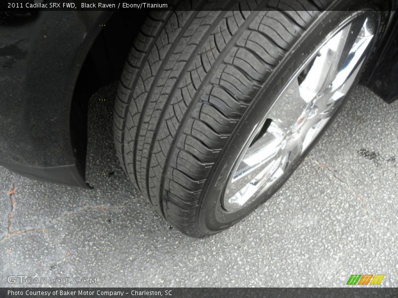 Black Raven / Ebony/Titanium 2011 Cadillac SRX FWD
