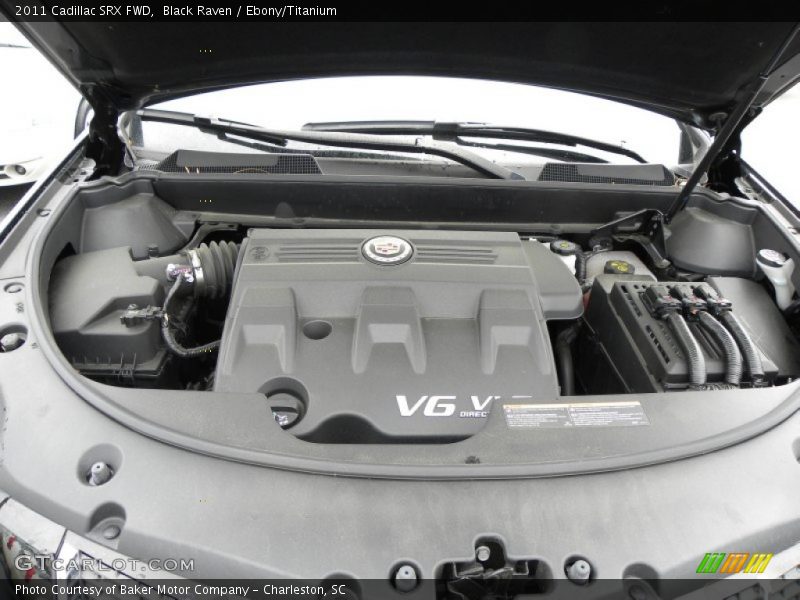 Black Raven / Ebony/Titanium 2011 Cadillac SRX FWD