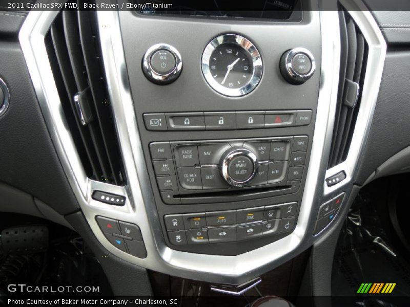 Black Raven / Ebony/Titanium 2011 Cadillac SRX FWD