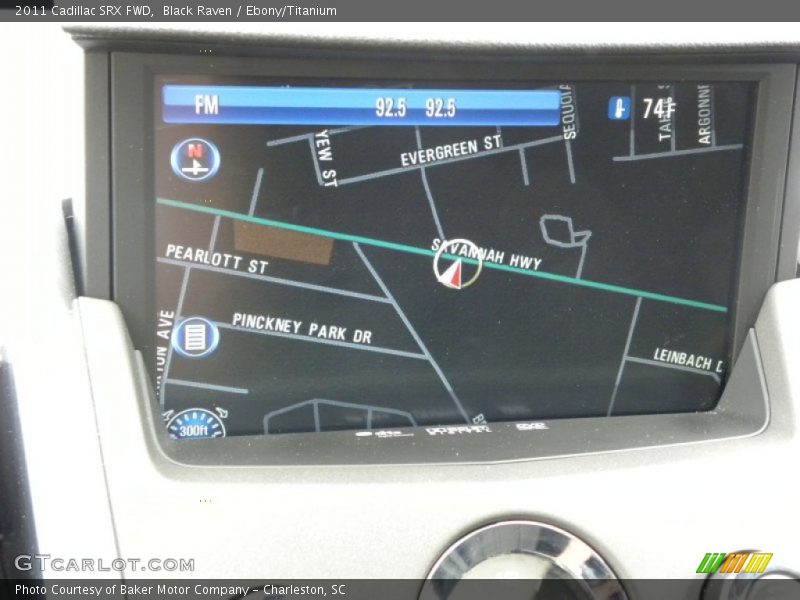 Black Raven / Ebony/Titanium 2011 Cadillac SRX FWD