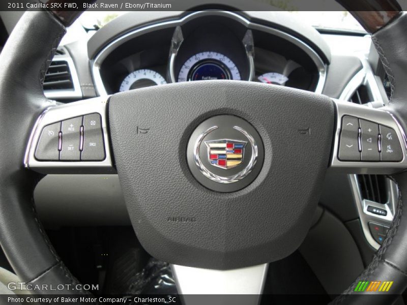 Black Raven / Ebony/Titanium 2011 Cadillac SRX FWD